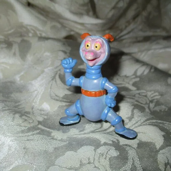 4 Rare Vintage 1982 Disney Epcot Figment Dragon PVC Figure2